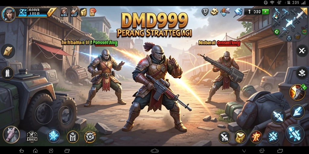 Tampilan gameplay DMD999 yang menarik dan strategis.