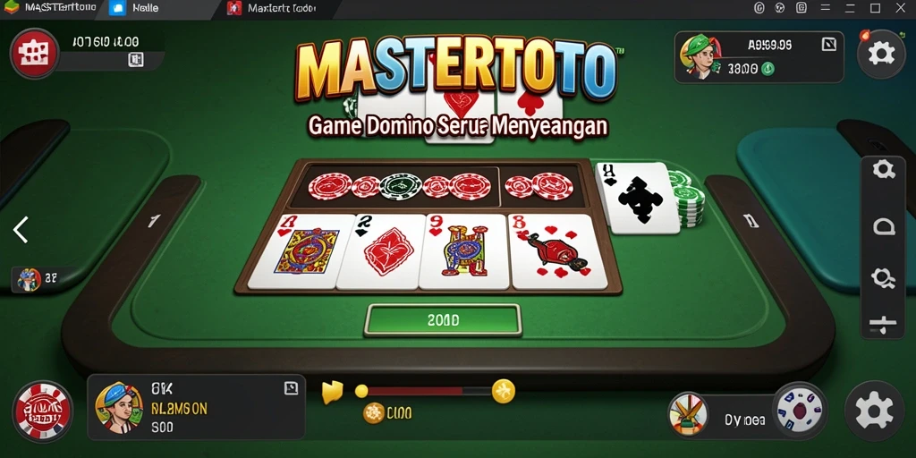 Tampilan gameplay seru dan menarik dari MASTERTOTO.