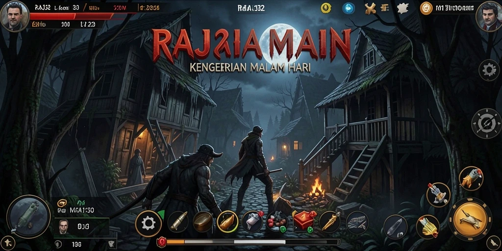 Tangkapan layar utama RAJA132 menampilkan kengerian gameplay yang mendebarkan.