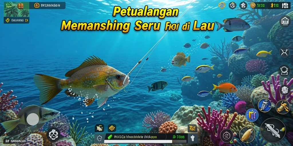 Tampilan menarik dari gameplay RKGG yang seru dan mendebarkan.